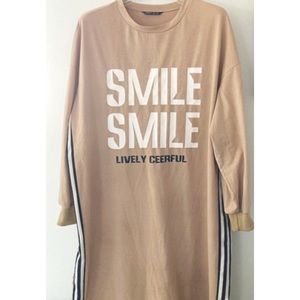 Shein - long sleeves - maternity dress - size S